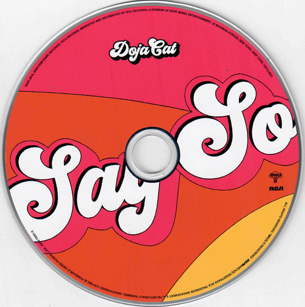 Doja Cat : Say So (CD, Single, Ltd)