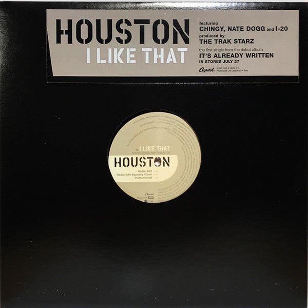 Houston (2) : I Like That (12", Promo)