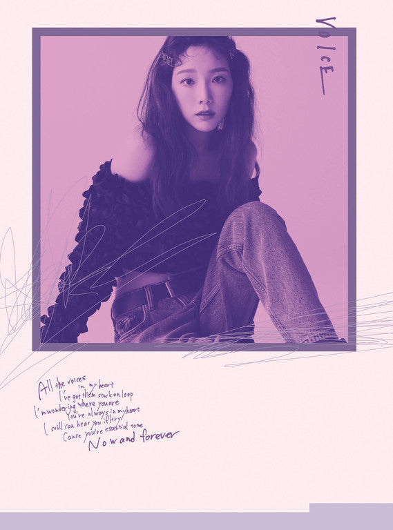 태연 : Voice (CD, MiniAlbum + DVD-V, NTSC + Ltd, Typ)