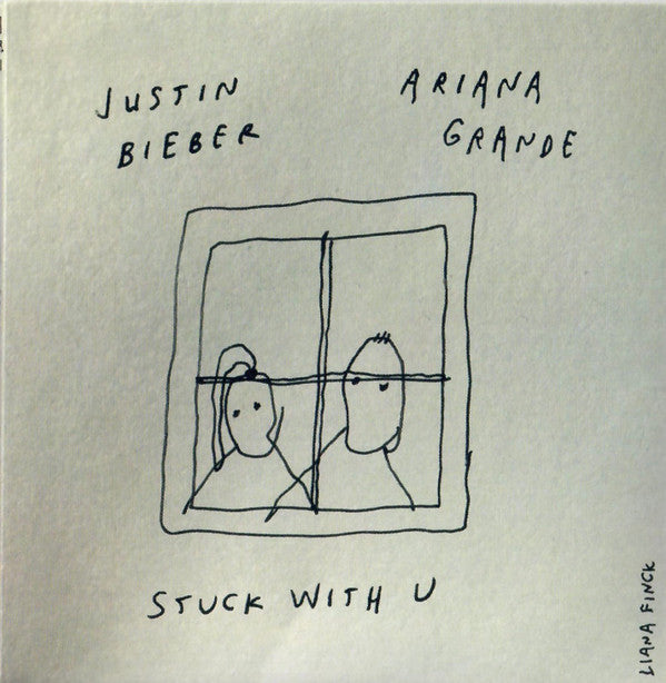 Justin Bieber, Ariana Grande : Stuck With U (CD, Single, Alt)