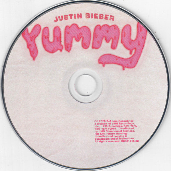 Justin Bieber : Yummy (CD, Single, Ltd, Sig)