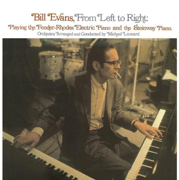 Bill Evans : From Left To Right (LP, Album, Ltd, RE, Whi)