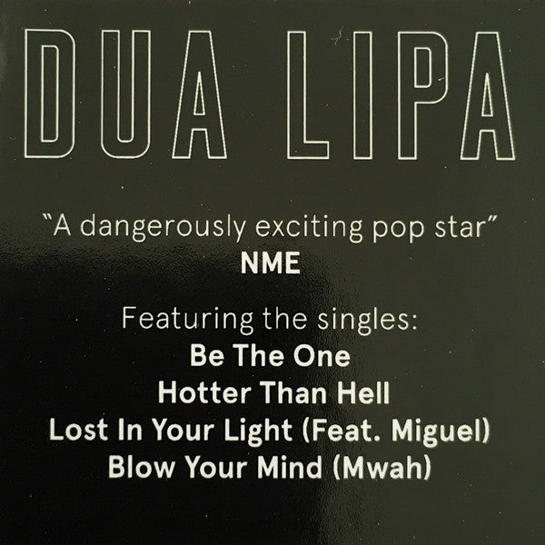 Dua Lipa : Dua Lipa (LP, Album, Gat)