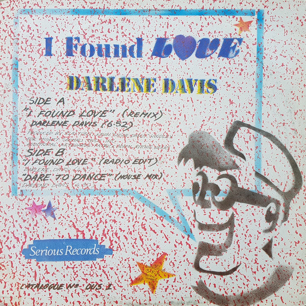 Darlene Davis : I Found Love (12", Single)