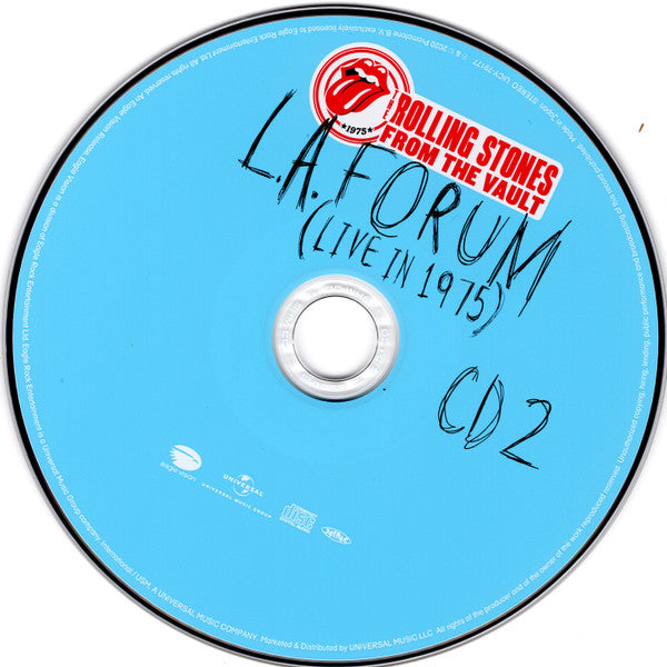 The Rolling Stones : L.A. Forum (Live In 1975) (2xCD, Album, SHM)