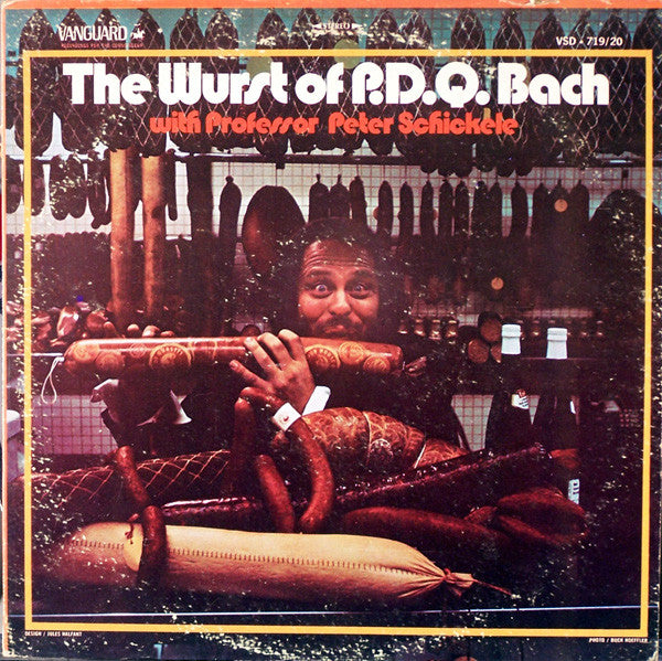 P.D.Q. Bach With Peter Schickele : The Wurst Of P.D.Q. Bach (2xLP, Comp)