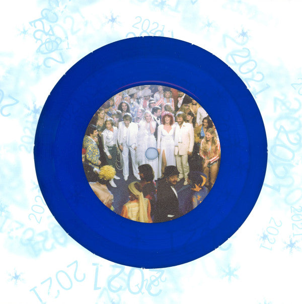 ABBA : Happy New Year (7", Single, Ltd, Num, RE, Blu)