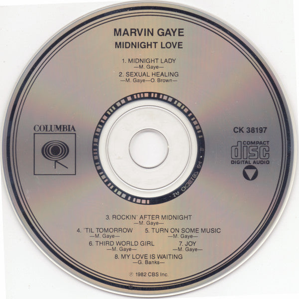 Marvin Gaye : Midnight Love (CD, Album, RE)