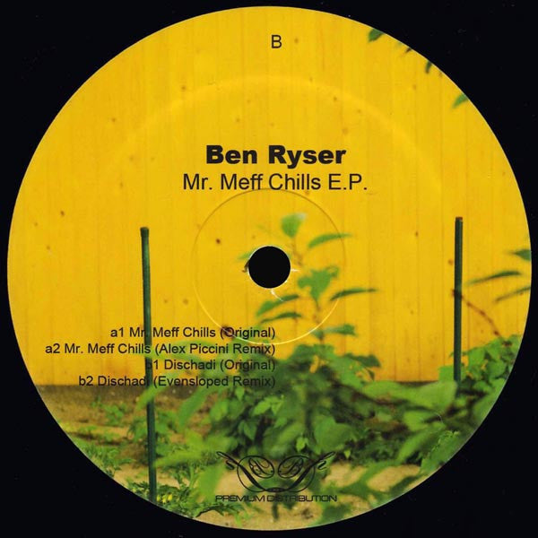 Ben Ryser : Mr. Meff Chills E.P. (12", EP)