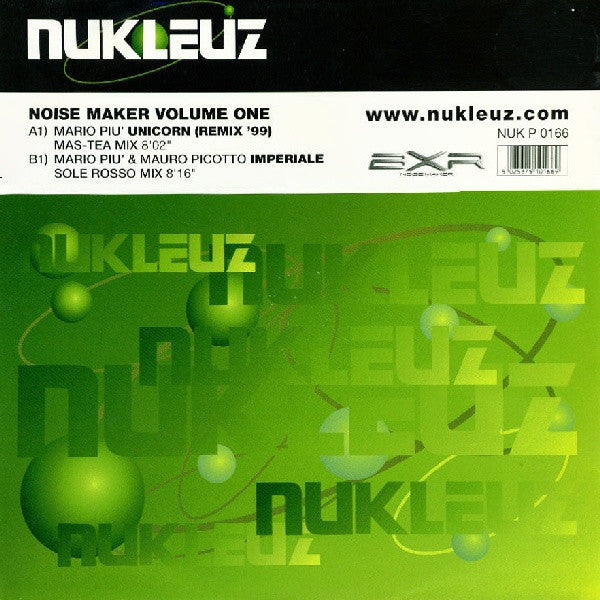 Mario Più / Mario Più & Mauro Picotto : Noise Maker Volume One (12", Comp)