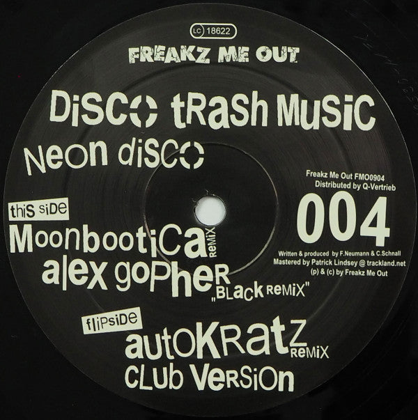 Disco Trash Music : Neon Disco (12")