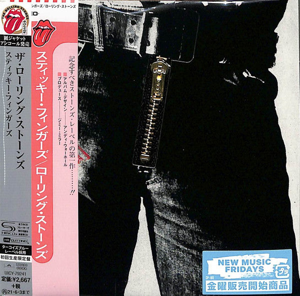 The Rolling Stones = The Rolling Stones : Sticky Fingers = スティッキー・フィンガーズ (CD, Album, Ltd, RE, RM, SHM)