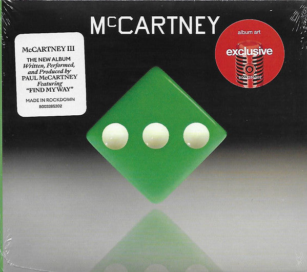 Paul McCartney : McCartney III (CD, Album, S/Edition, Tar)