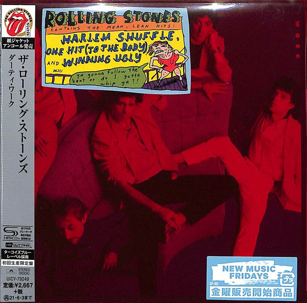 The Rolling Stones = The Rolling Stones : Dirty Work = ダーティ・ワーク (CD, Album, Ltd, RE, RM, SHM)