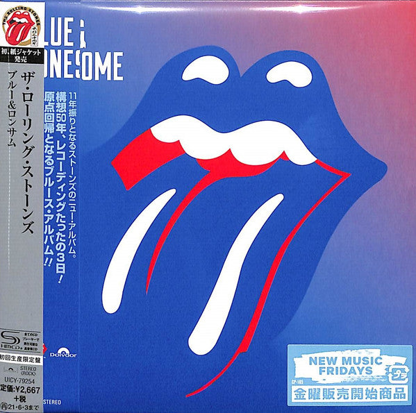 The Rolling Stones = The Rolling Stones : Blue & Lonesome = ブルー＆ロンサム (CD, Album, Ltd, RE, RM)