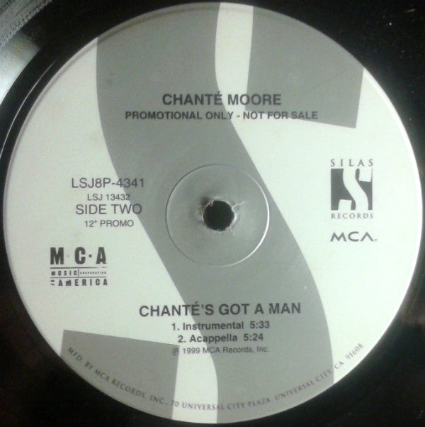 Chanté Moore : Chante's Got A Man (12", Promo)