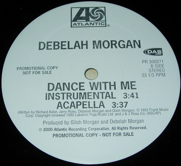 Debelah Morgan : Dance With Me (12", Promo)