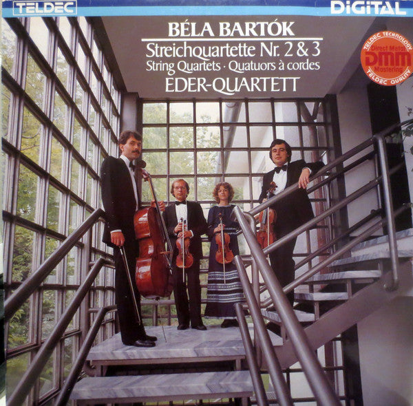 Béla Bartók - Éder Quartet : Streichquartette Nr. 2 & 3 (LP)