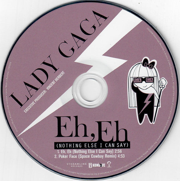 Lady Gaga : Eh, Eh (Nothing Else I Can Say) (CD, Single)