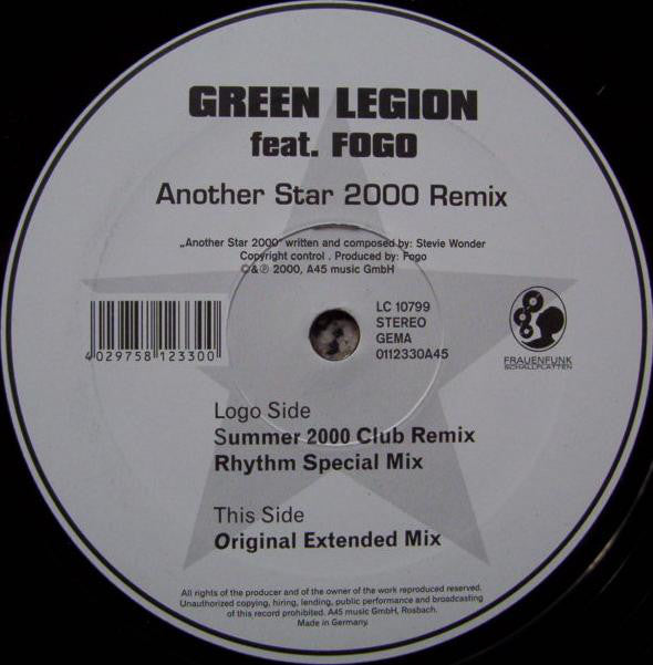 Green Legion Featuring Fogo : Another Star (2000 Remix) (12")