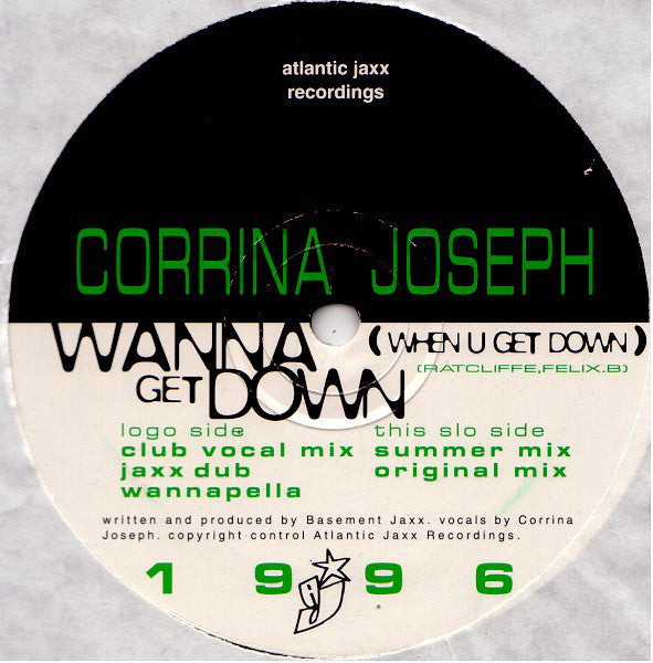 Corrina Joseph : Wanna Get Down (When U Get Down) (12")