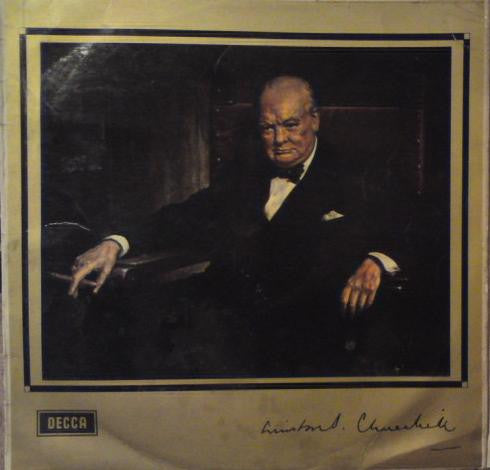 Winston Churchill : The Voice Of Winston Churchill (LP, Mono)