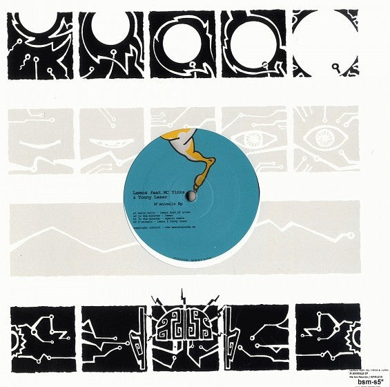 Lemos Feat. MC Yinka & Tonny Lasar : M'animals EP (12", EP)