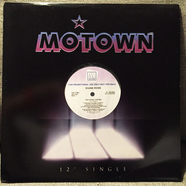 Diana Ross : This House (12", Promo)