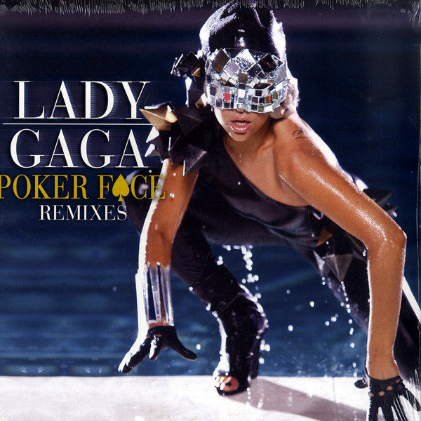 Lady Gaga : Poker Face (Remixes) (12", Single, Whi)