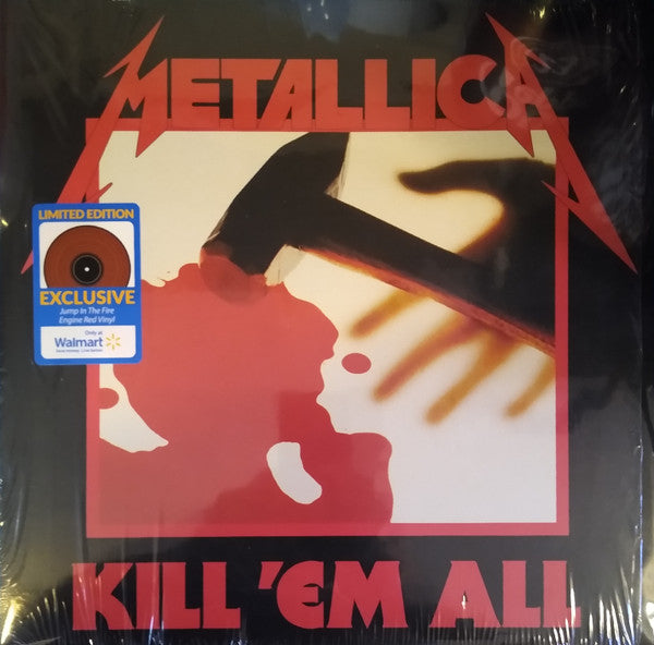 Metallica : Kill 'Em All (LP, Album, Ltd, RE, RM, RP, Red)