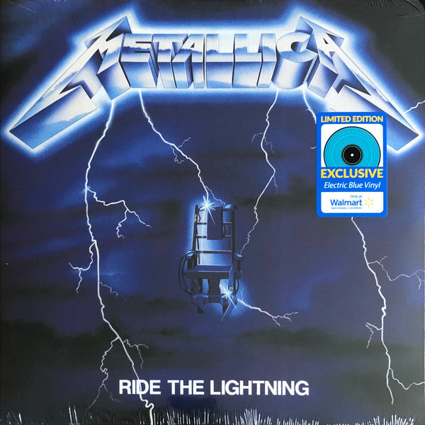 Metallica : Ride The Lightning (LP, Album, Ltd, RE, RM, RP, Blu)