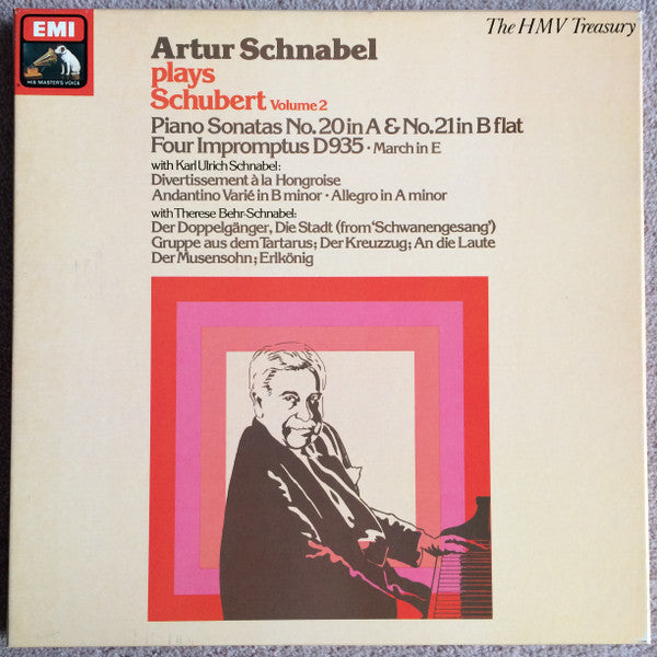 Artur Schnabel, Schubert* : Plays Schubert Volume 2 (3xLP, Mono + Box, Comp)