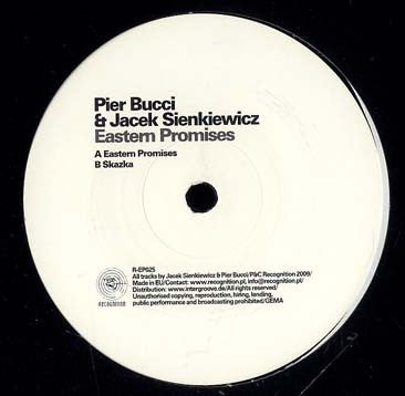 Pier Bucci & Jacek Sienkiewicz : Eastern Promises (12")