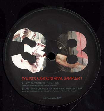 Anthony Collins : Doubts & Shouts Vinyl Sampler 1 (12", Smplr)