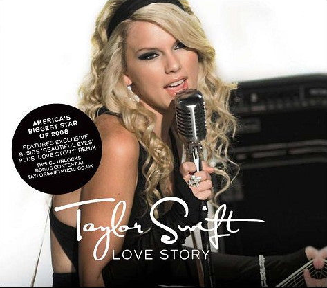 Taylor Swift : Love Story (CD, Single)