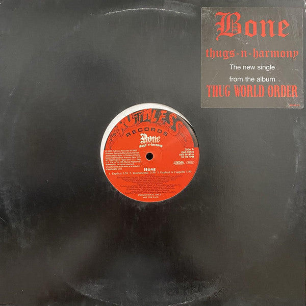 Bone Thugs-N-Harmony : Home (12", Single, Promo)