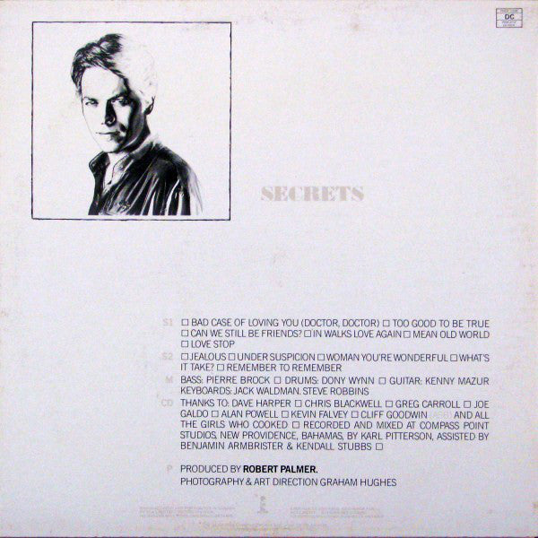 Robert Palmer : Secrets (LP, Album)