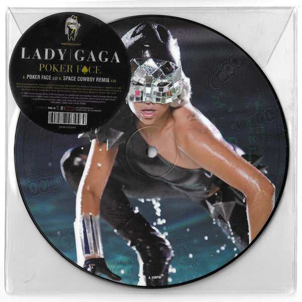 Lady Gaga : Poker Face (7", Single, Pic)