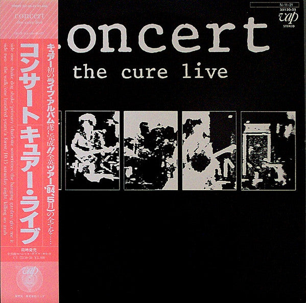 The Cure : Concert - The Cure Live (LP, Album)