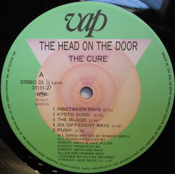 The Cure : The Head On The Door (LP, Album)