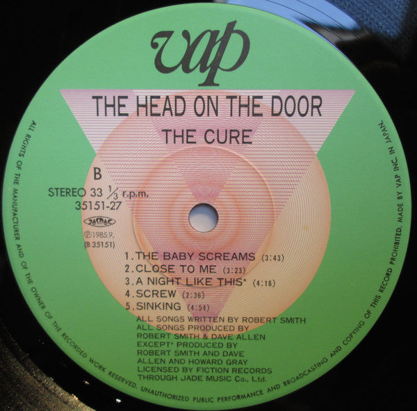 The Cure : The Head On The Door (LP, Album)