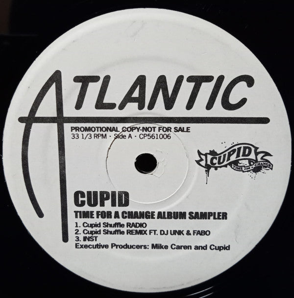 Cupid (2) : Time For A Change - Album Sampler (12", Promo, Smplr)