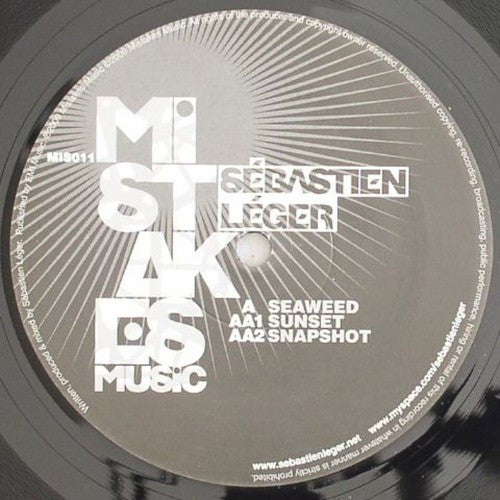 Sébastien Léger : Seaweed (12")