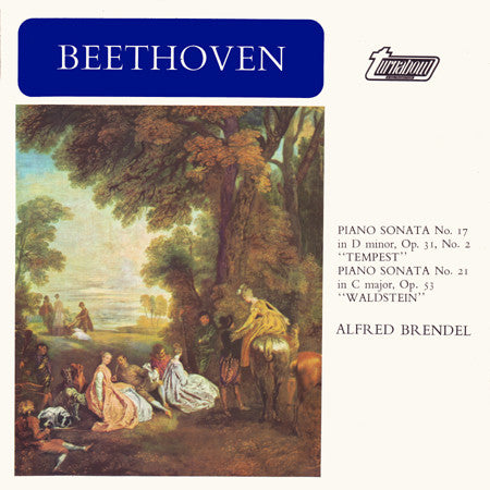 Ludwig Van Beethoven, Alfred Brendel : Piano Sonata No. 17 In D Minor, Op. 31, No. 2 "Tempest" / Piano Sonata No. 21 In C Major, Op. 53 "Waldstein" (LP)