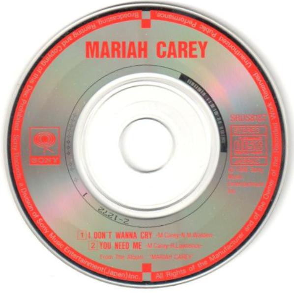 Mariah Carey : I Don't Wanna Cry (CD, Mini, Single)