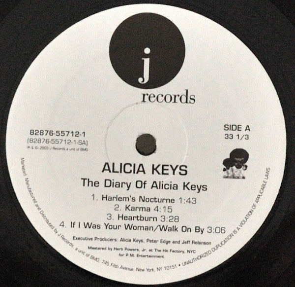 Alicia Keys : The Diary Of Alicia Keys (2xLP, Album, Gat)