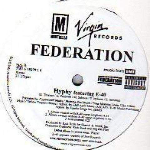 Federation : Hyphy (12", Promo)