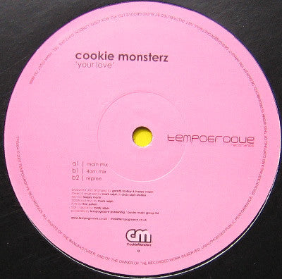 Cookie Monsterz : Your Love (12")