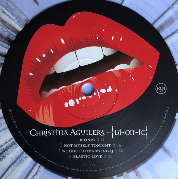 Christina Aguilera : Bionic (3xLP, Album, Dlx, Ltd, RE, Cle)