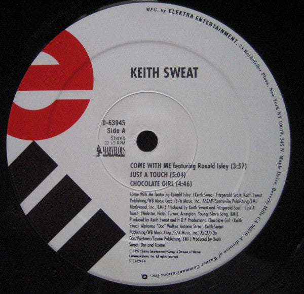 Keith Sweat : Come With Me / Just A Touch / Chocolate Girl (12")